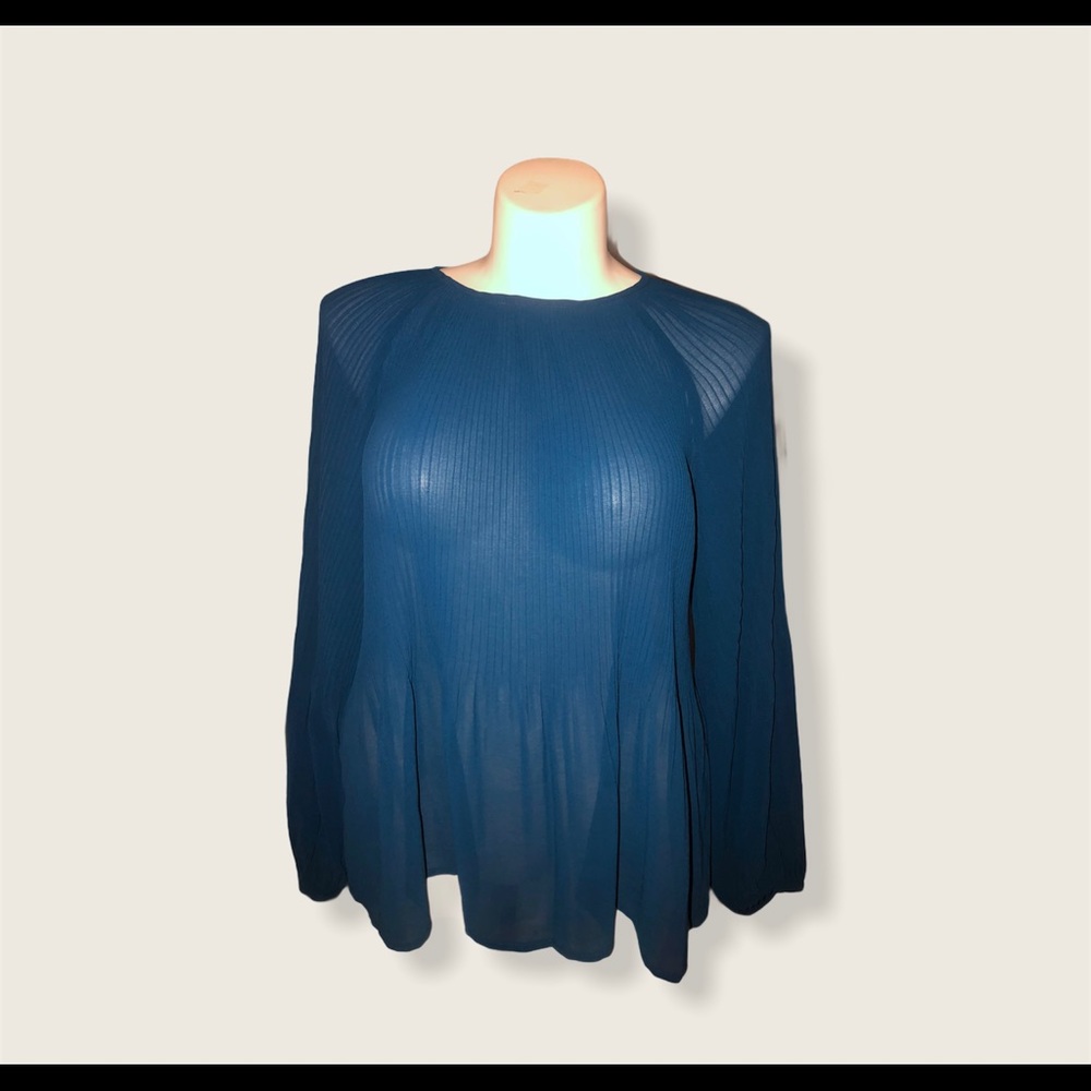 Teal/blue blouse